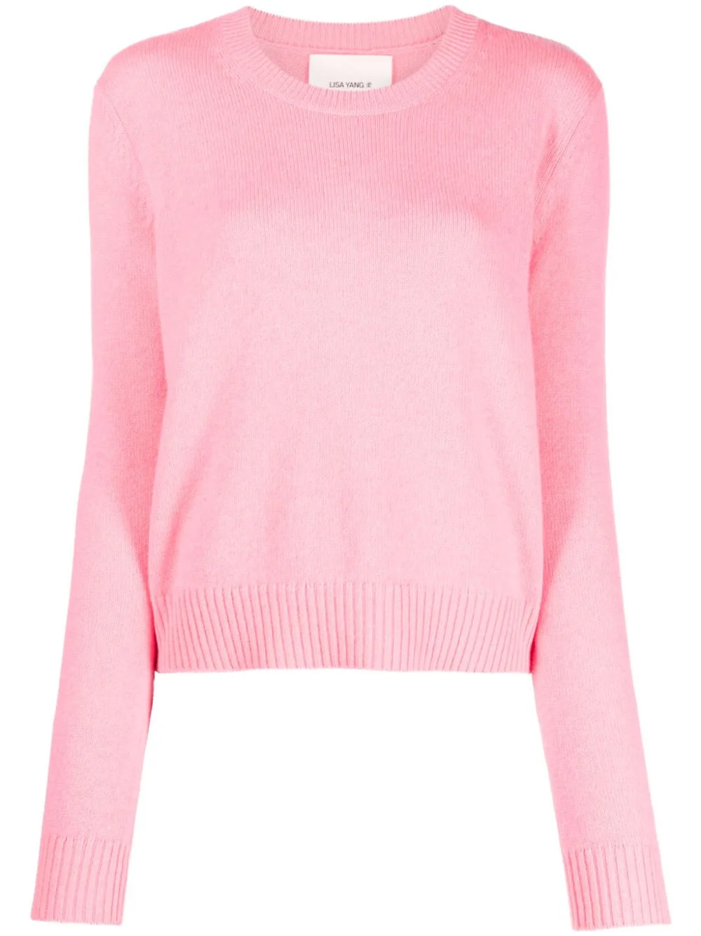 crew-neck cashmere jumper - 1