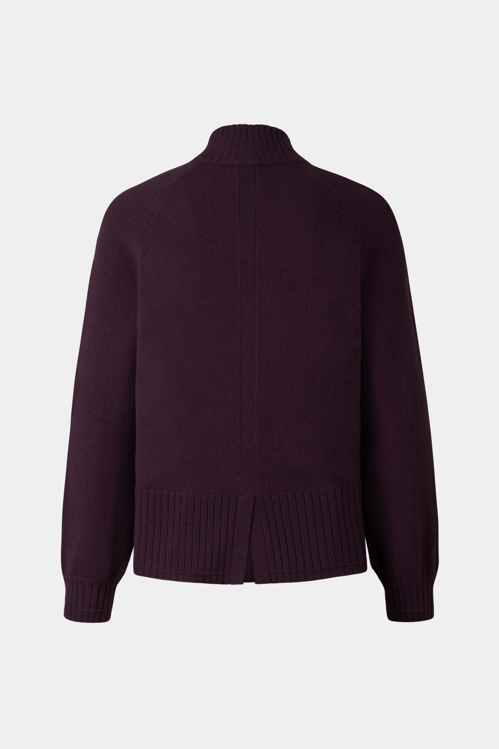 Lyrica Pure new wool sweater in Plum - 2