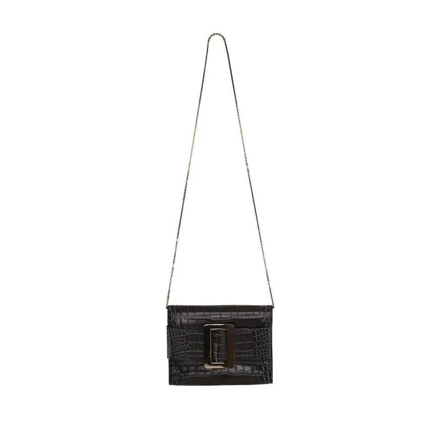 BOYY Buckle Detailed Embossed Crossbody Bag - 1