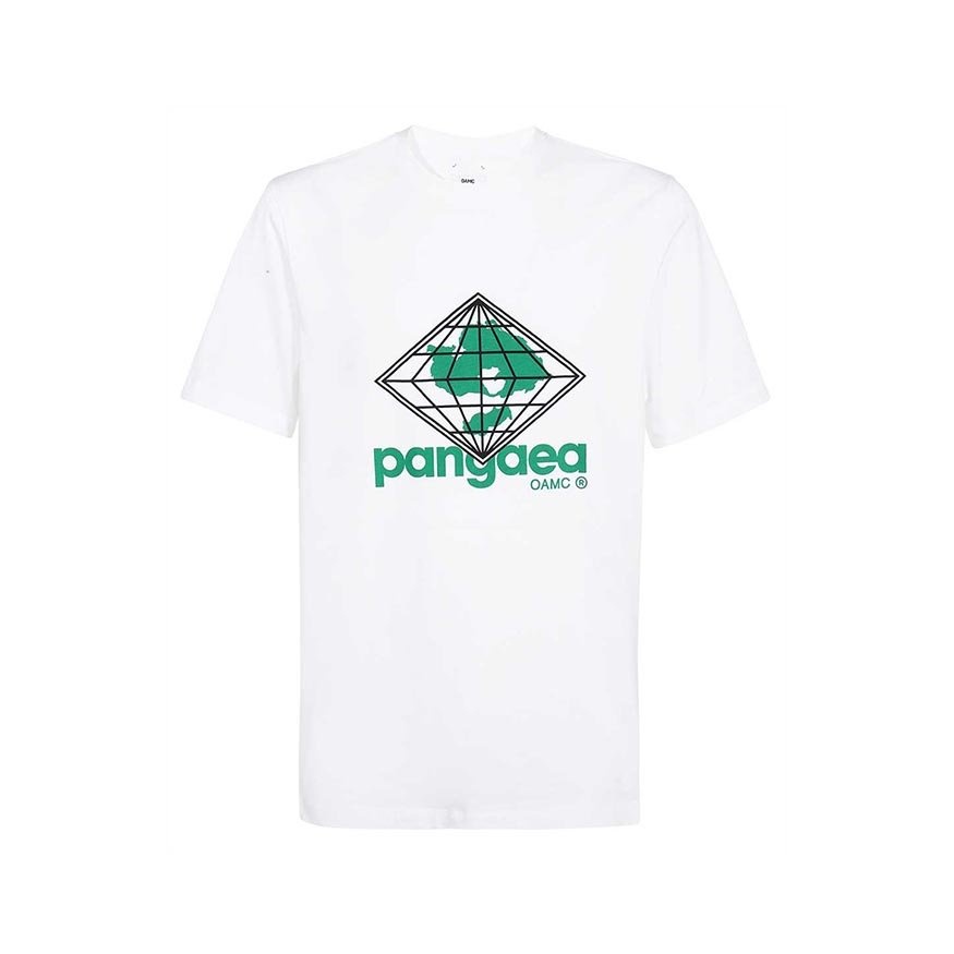 Jersey Celsian Knitted Tee "White" - 1