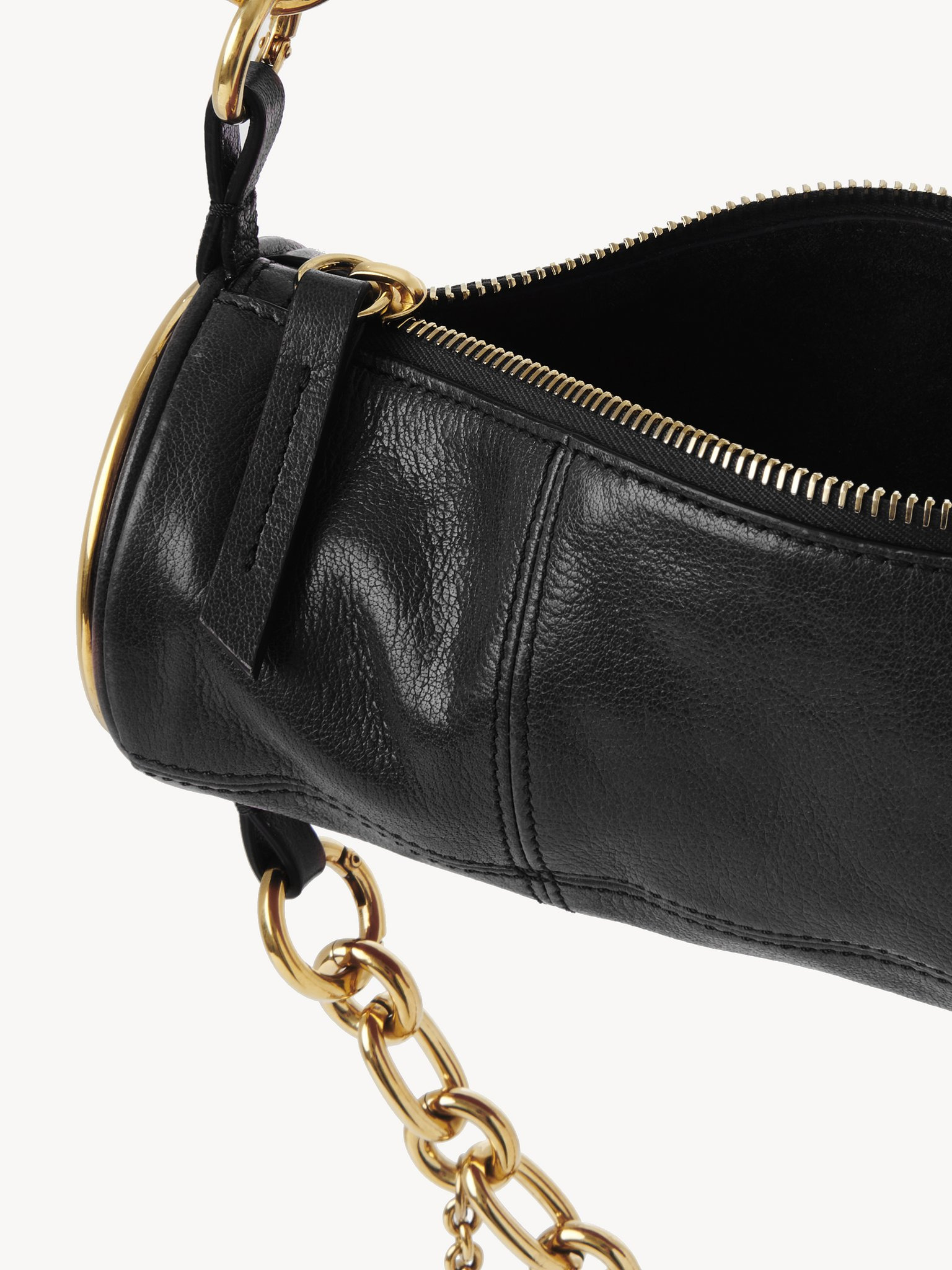 CHÂTEAU TREASURES SHOULDER BAG IN GRAINED LEATHER - 5