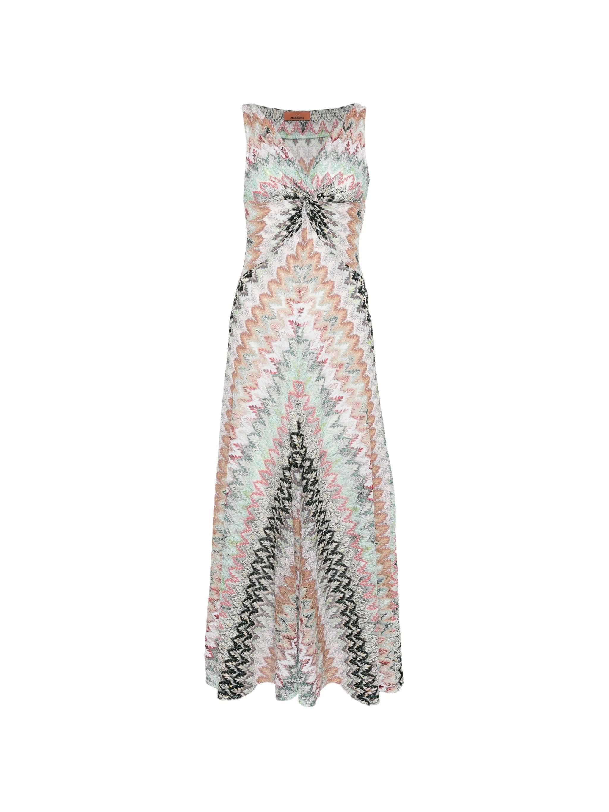 Missoni Sleeveless Zigzag Maxi Dress - 1