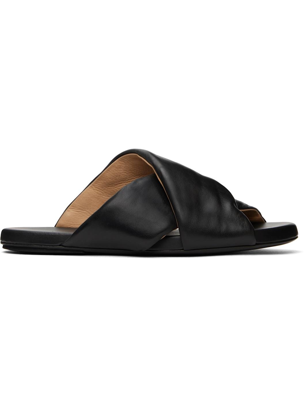 SSENSE Exclusive Black Spanciata Sandals - 1