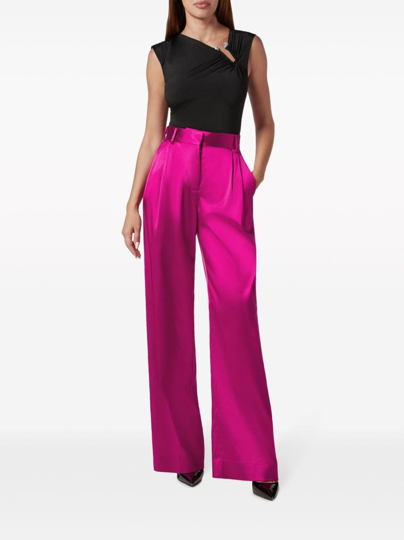 PHILIPP PLEIN high-waisted wide-leg trousers outlook