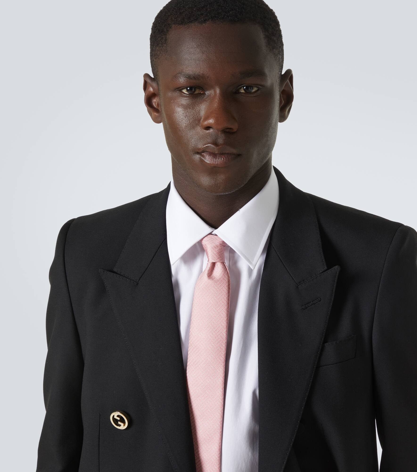 Logo silk jacquard tie - 2