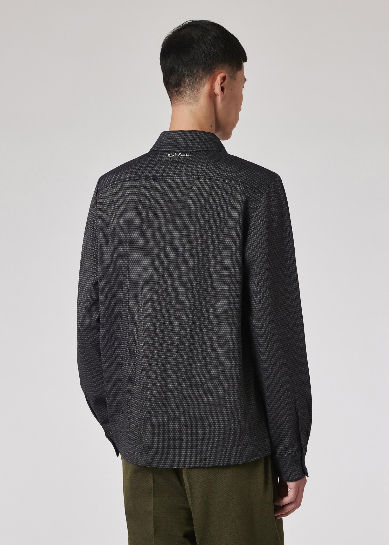 Viscose-Blend Jacquard Shirt - 5