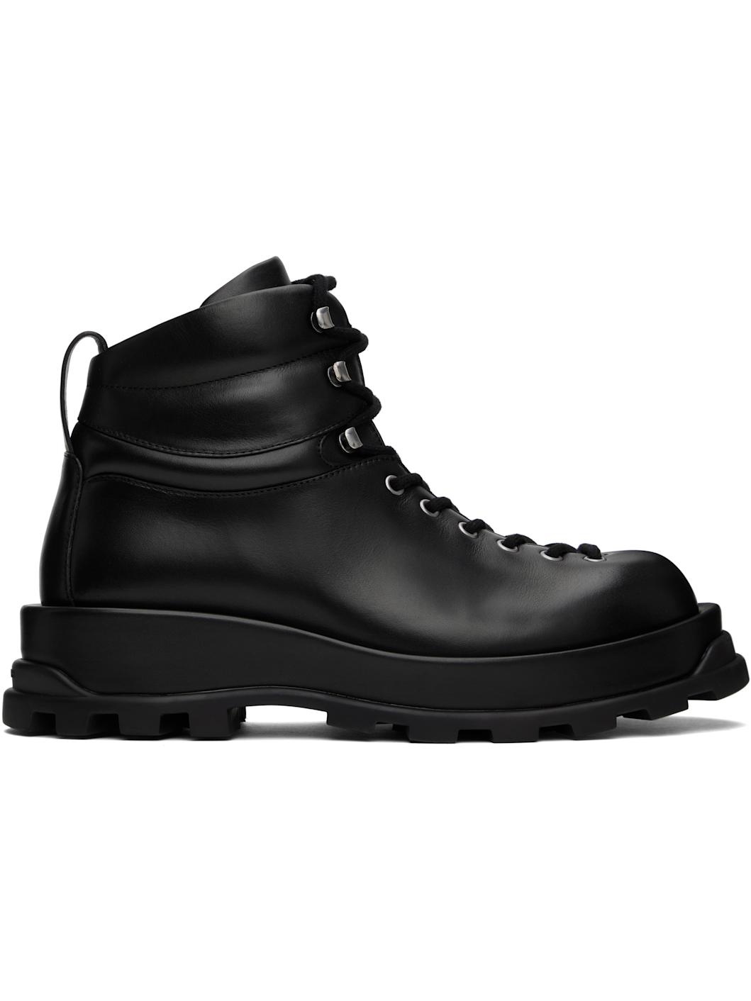 Black Ankle Boots - 1