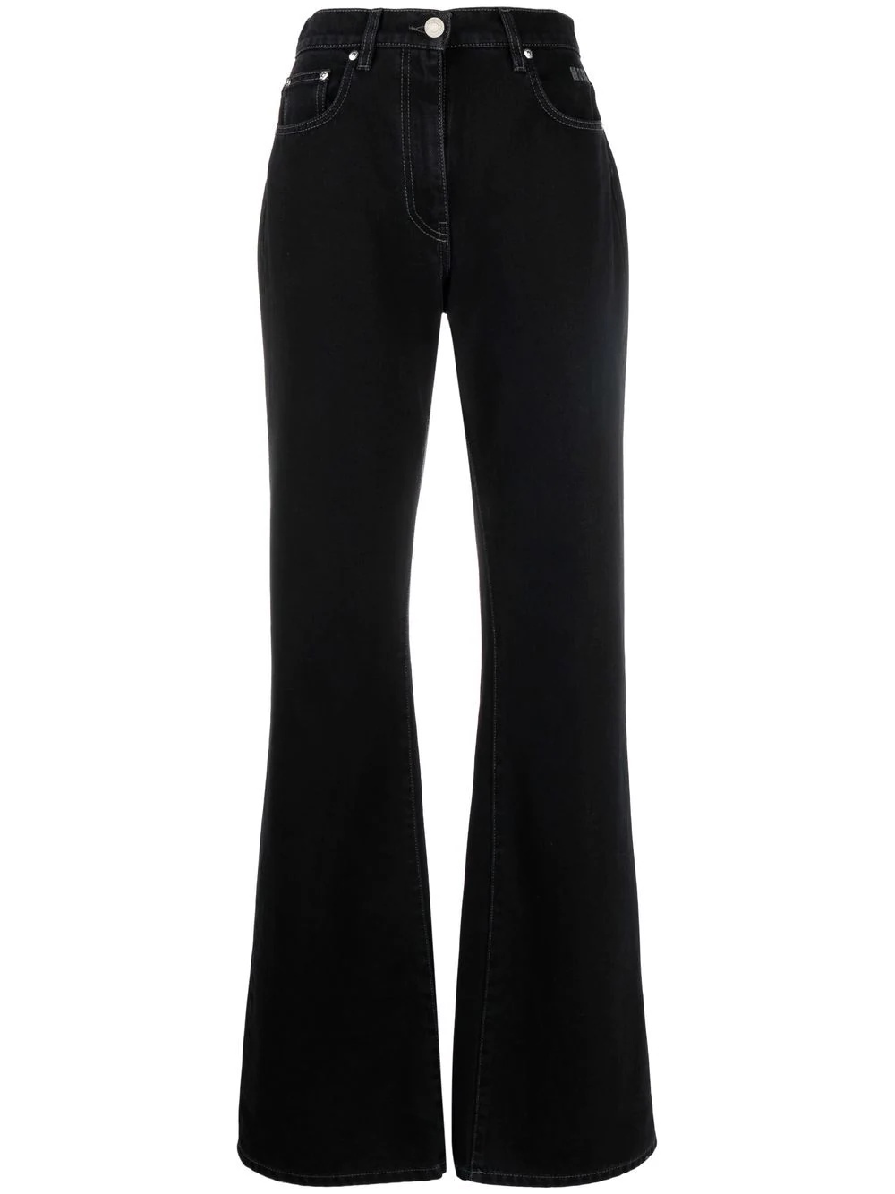 embroidered logo trousers - 1
