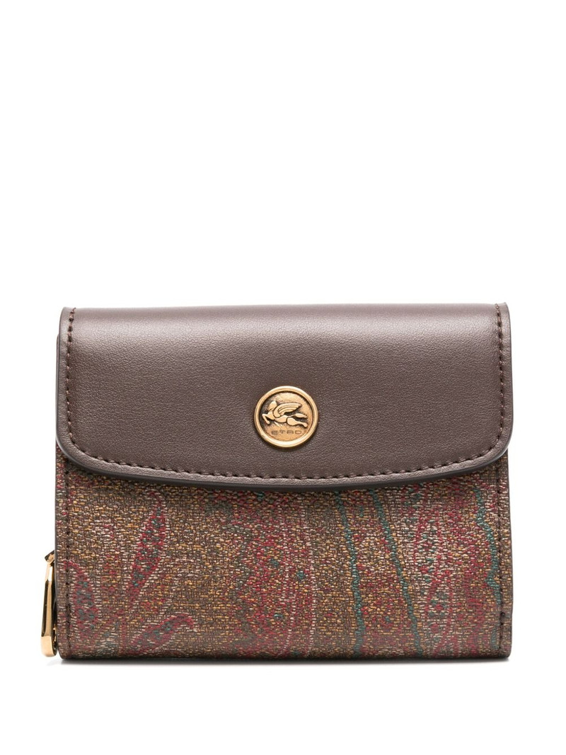 paisley-print wallet 1
