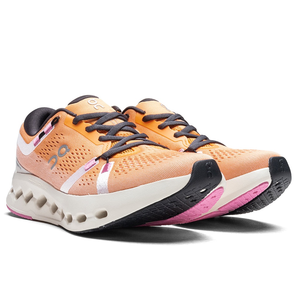 WOMEN'S CLOUDSURFER 2 - TANGERINE/IVORY - 2
