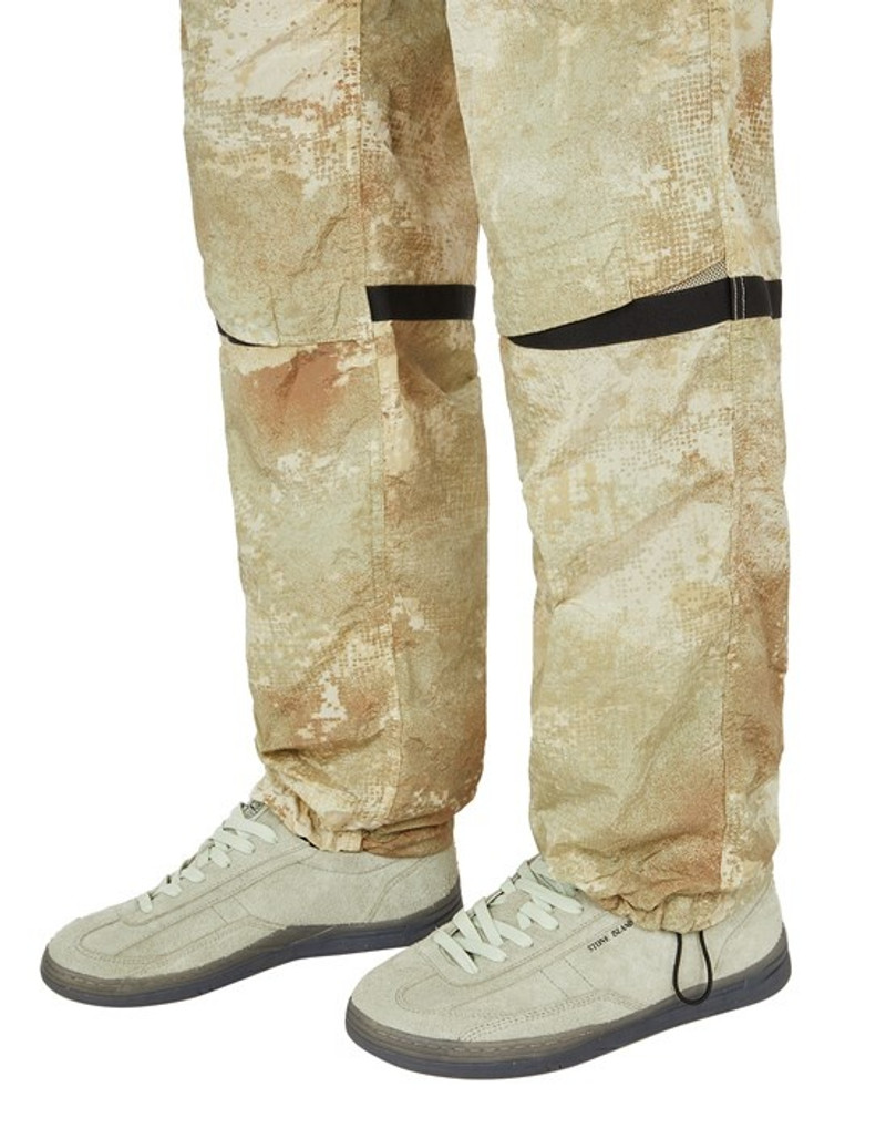 662E1 DISSOLVING GRID CAMO ON ECONYL® REGENERATED NYLON ECRU 5