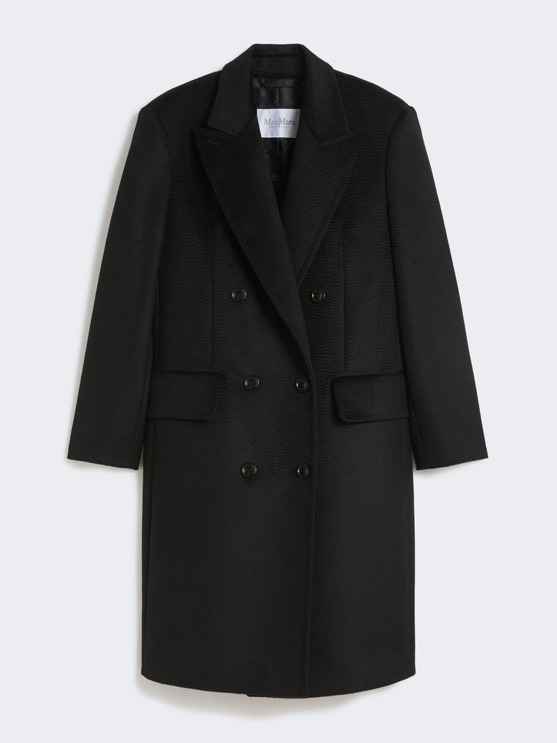 COSA Double-breasted camel coat 1