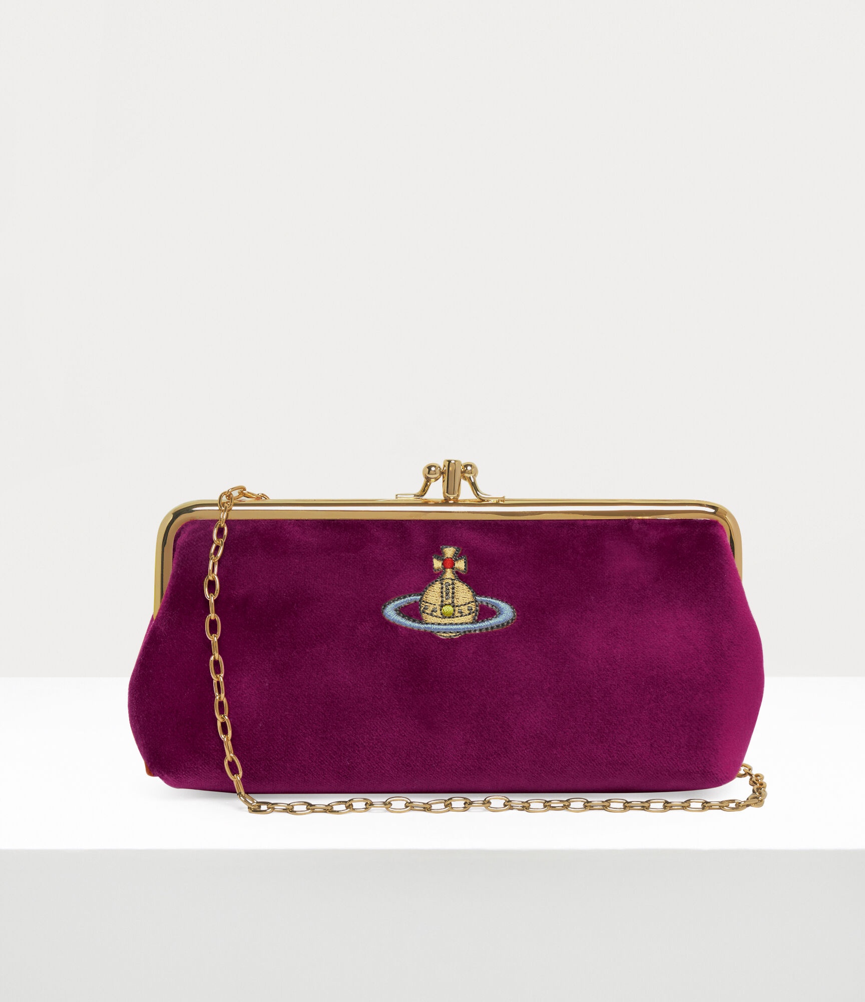 DOUBLE FRAME CHAIN PURSE - 3