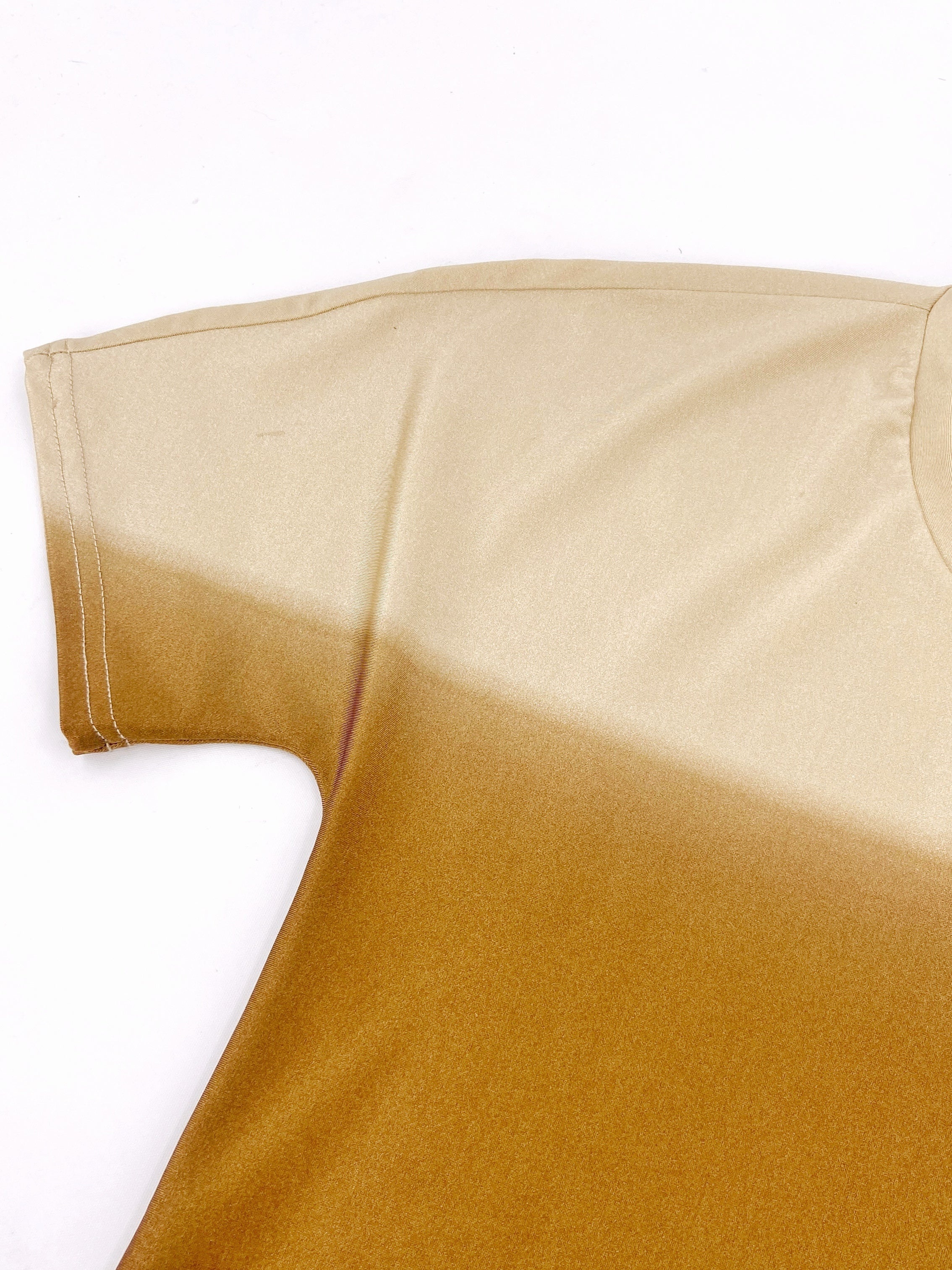 Gucci Spring 1997 Tom Ford Beige Ombré Tee S - 12