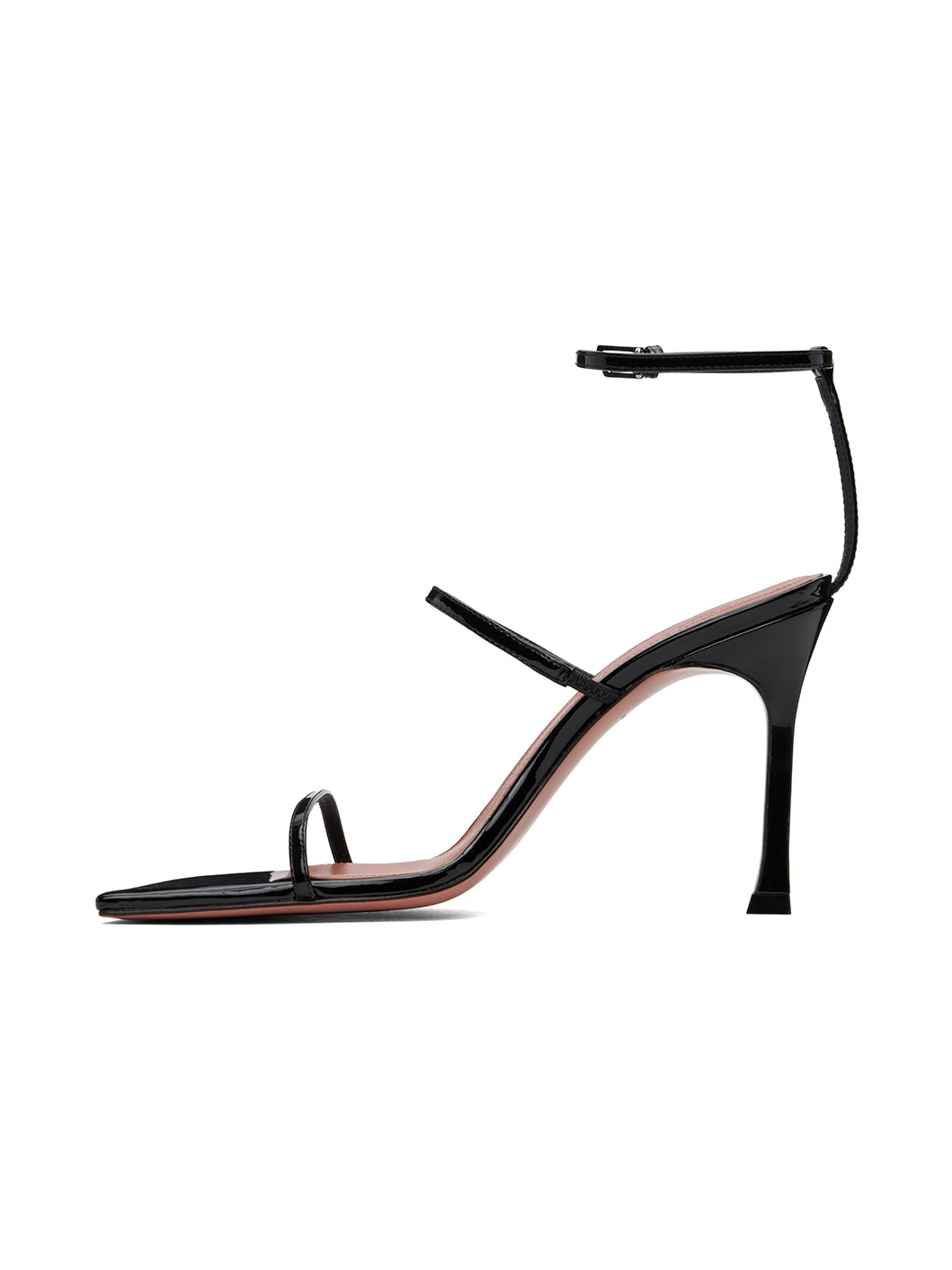 Black Maya Heeled Sandals - 3