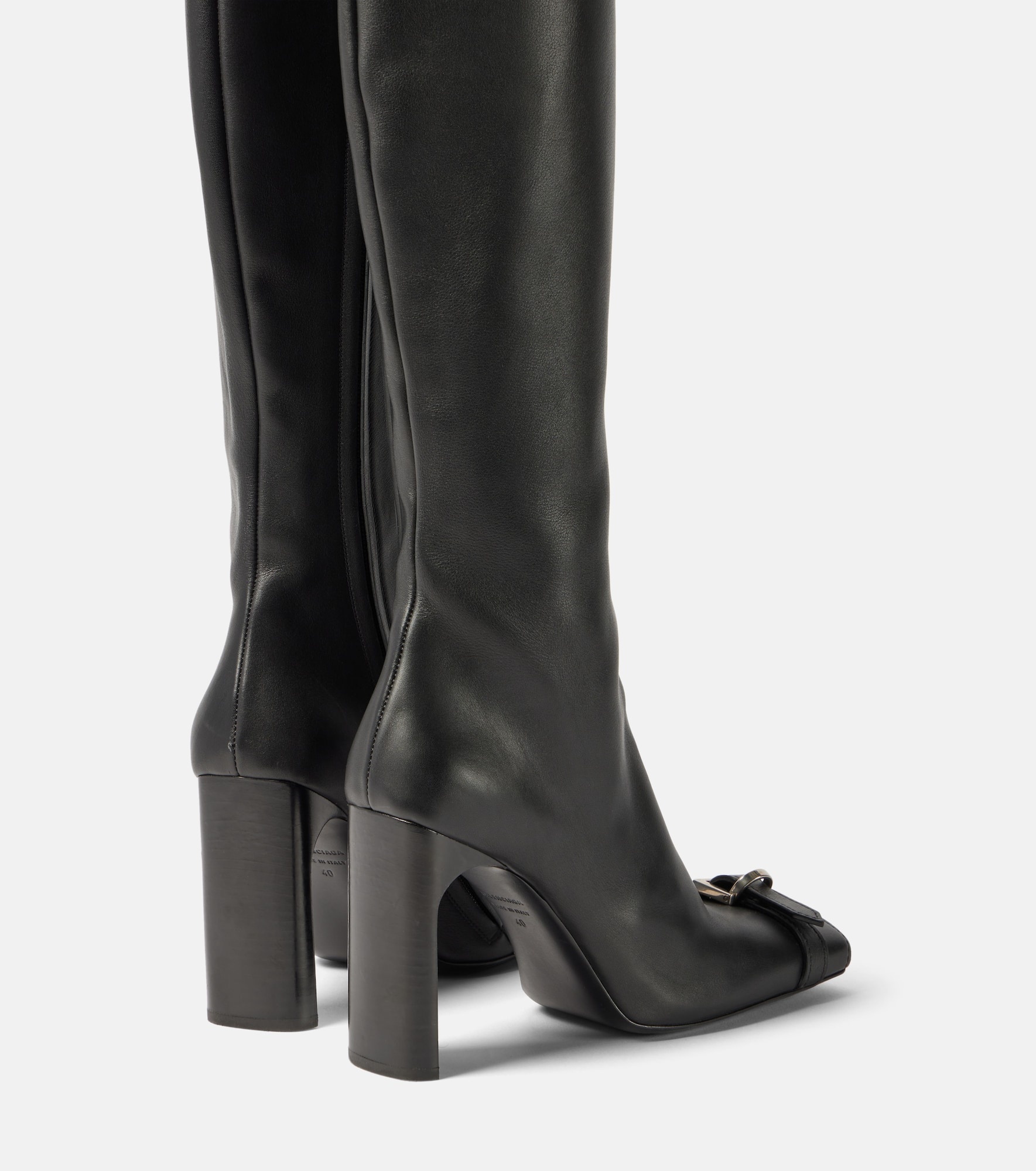 Bel Air 100 leather knee-high boots - 2