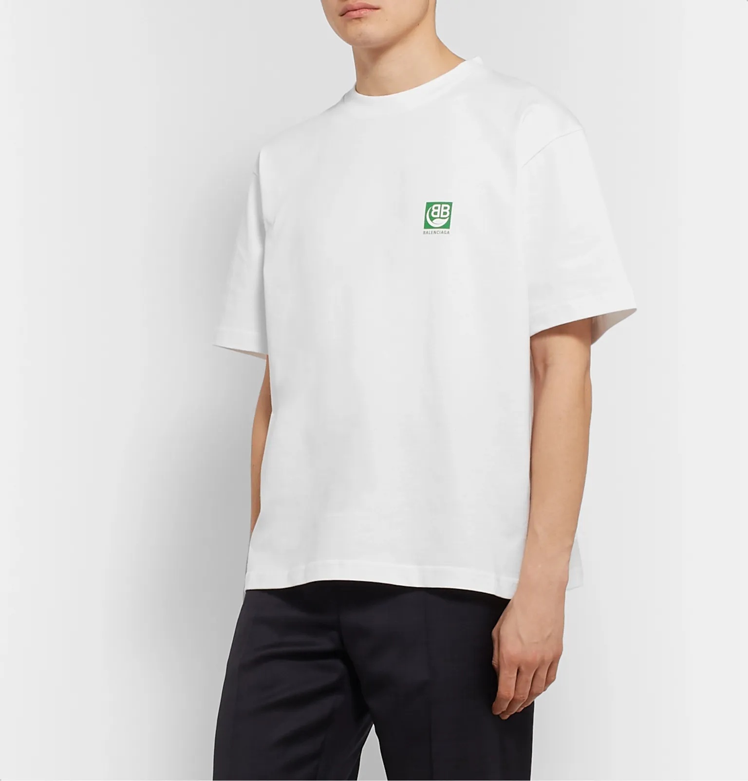 Oversized Logo-Print Cotton-Jersey T-Shirt - 4