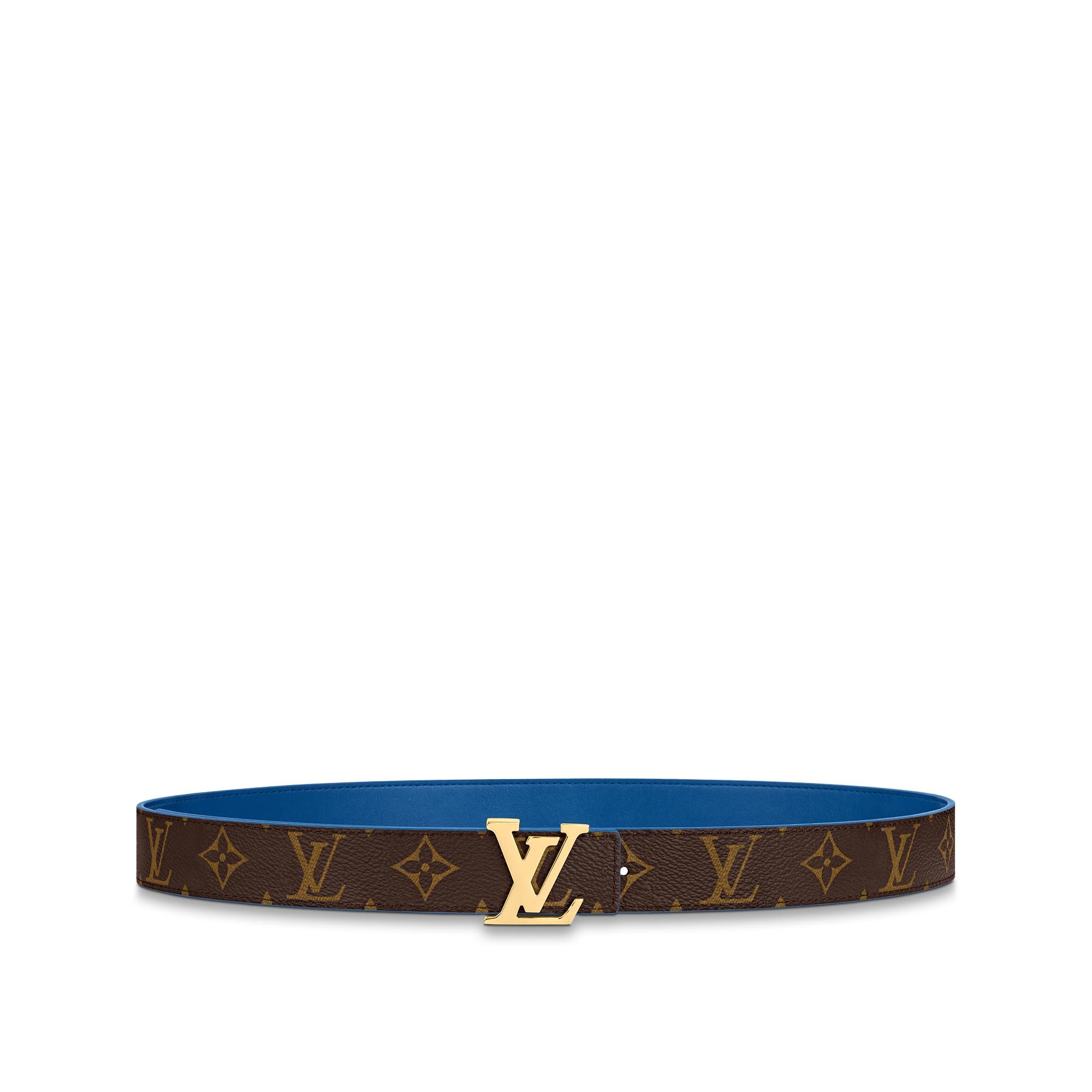 LV Escale LV Initiales 30mm Reversible Belt - 1