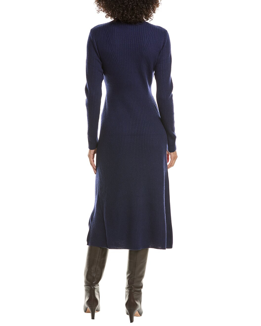 Derek Lam 10 Crosby Diana Turtleneck Wool Sweaterdress - 2