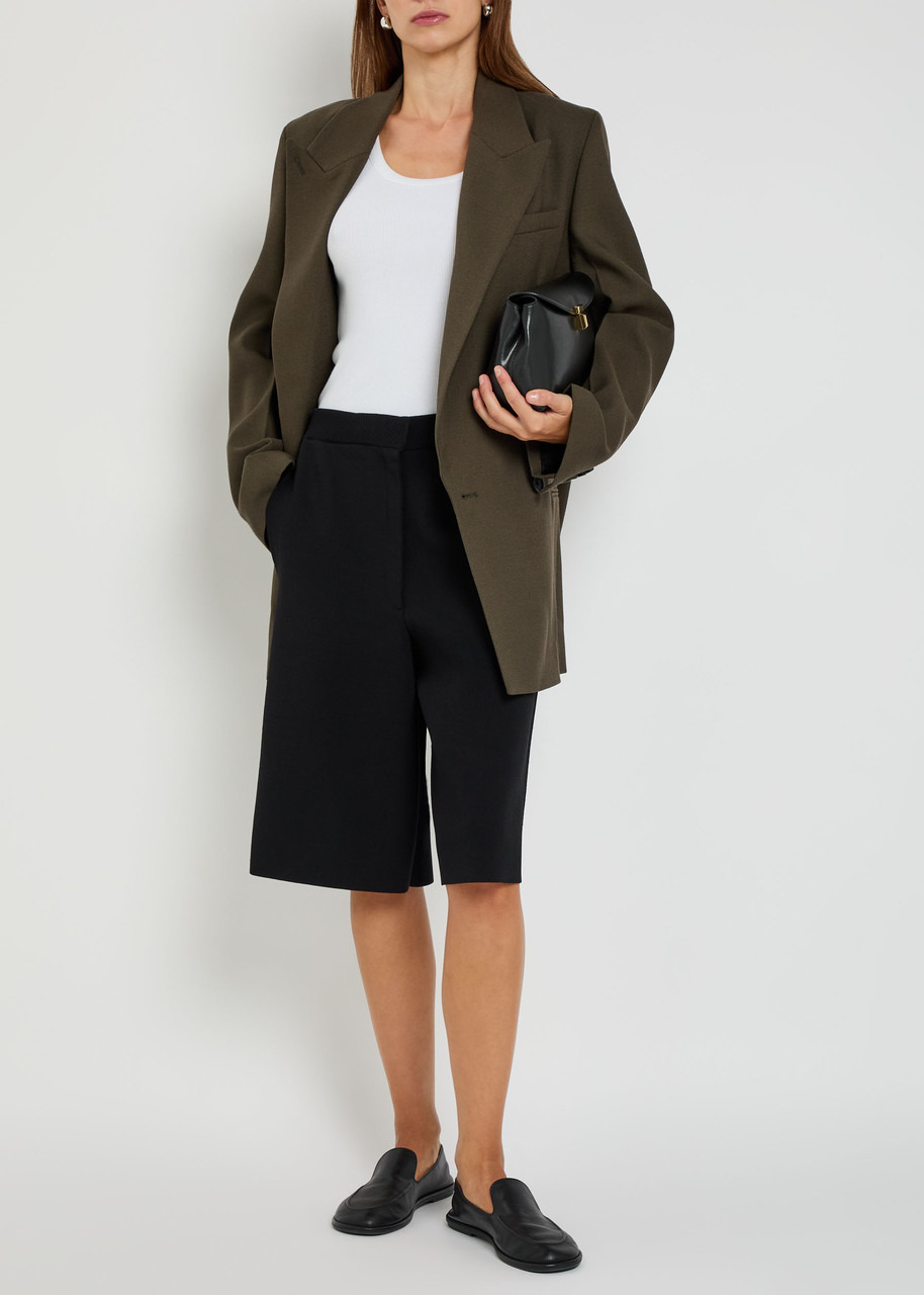 Toteme Shield Double-breasted Wool-blend Blazer - 4