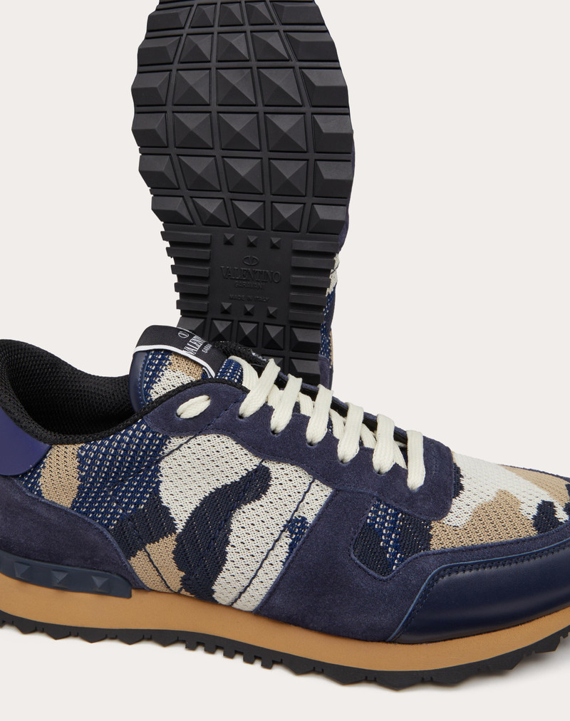 MESH FABRIC CAMOUFLAGE ROCKRUNNER SNEAKER 5