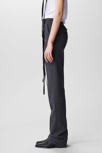 Ann Demeulemeester Laurence Fitted Trousers Brushed Wool outlook
