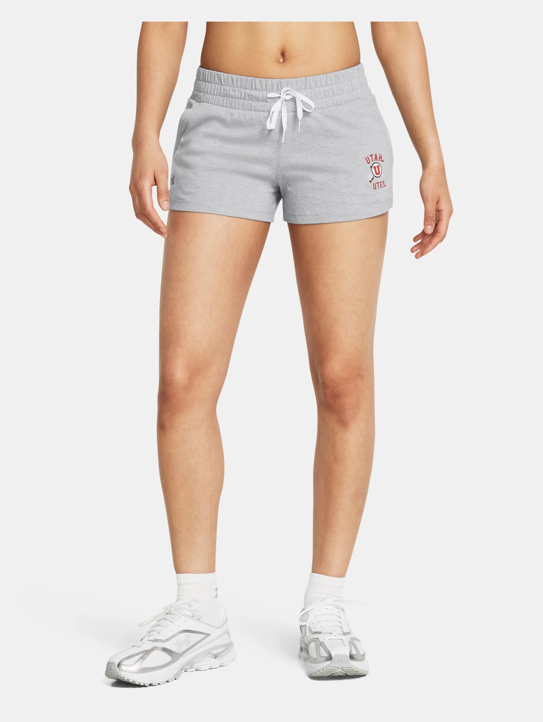 Women's UA Performance Cotton Collegiate Shorts - 2