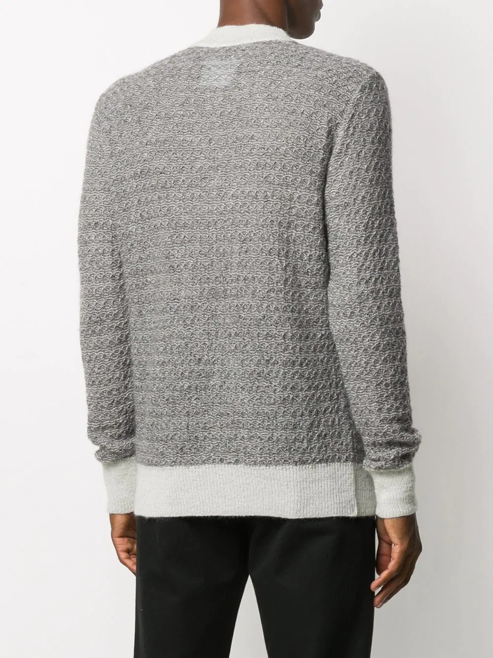 Volume contrast-trimmed jumper - 4