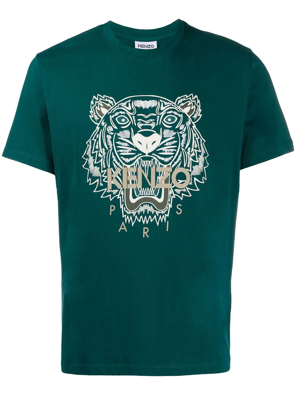 tiger logo T-shirt - 1