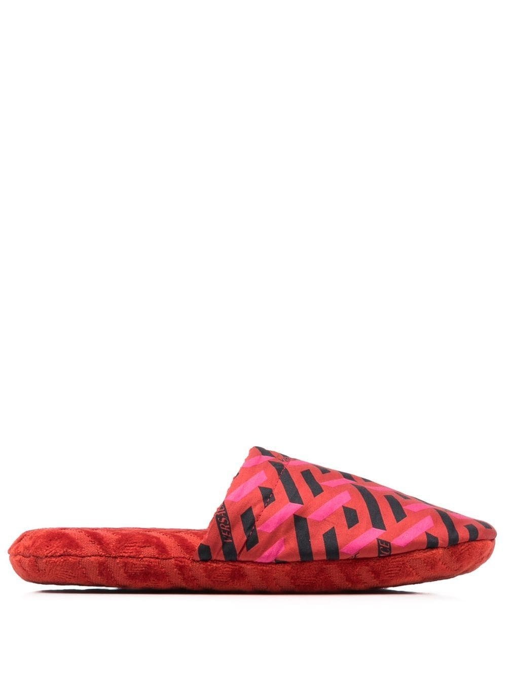 logo monogram slippers - 1