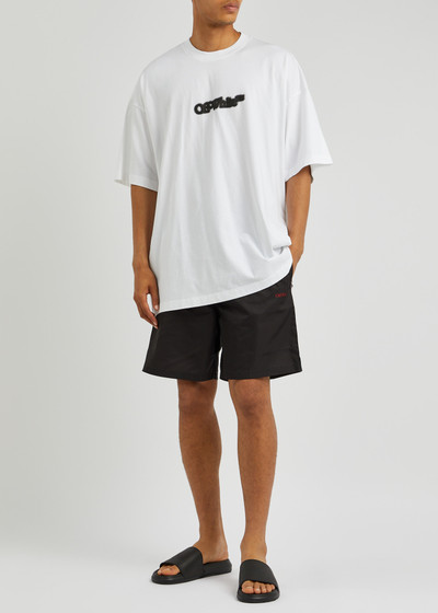Off-White Logo-print shell swim shorts outlook