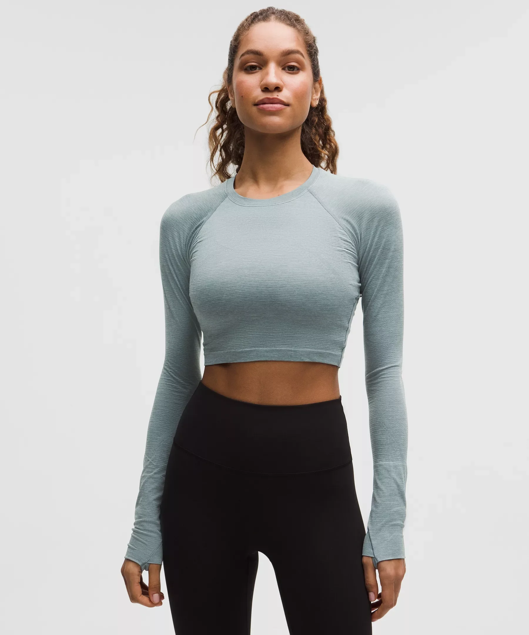 Swiftly Tech Cropped Long-Sleeve Shirt 2.0 - 1