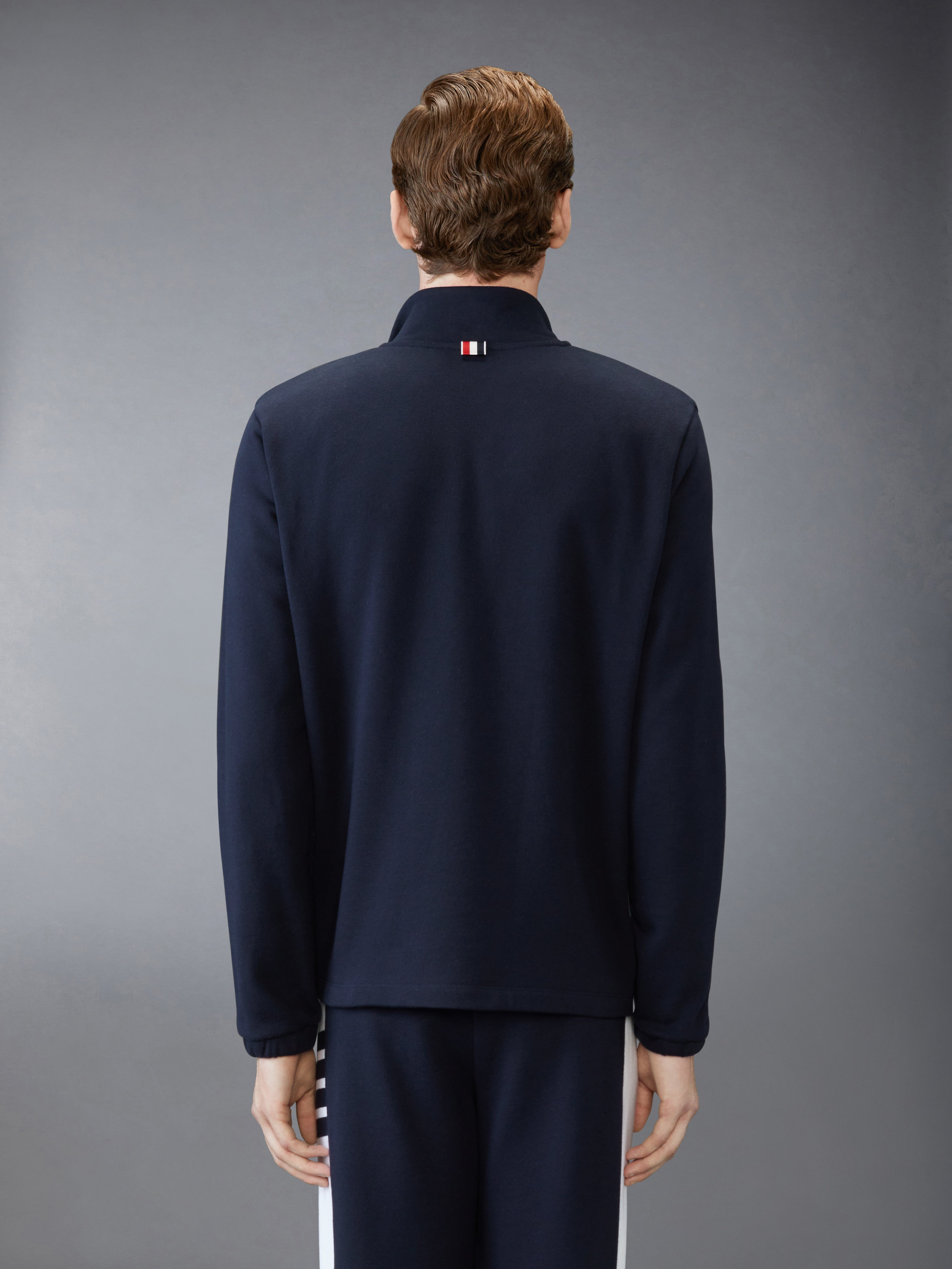 Classic 4-Bar Jersey Half Zip Pullover - 3