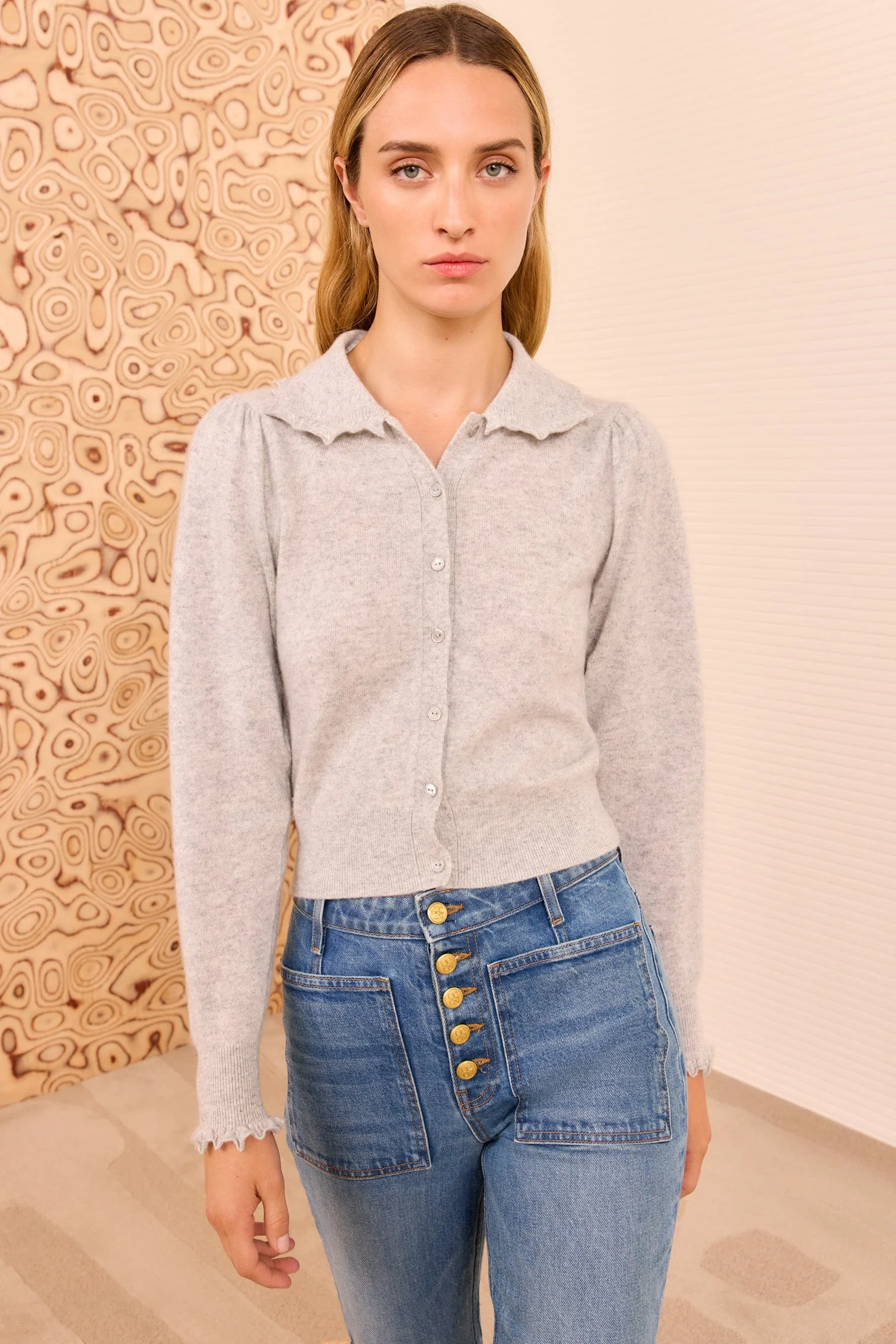 Kalila Collared Cardigan - 1