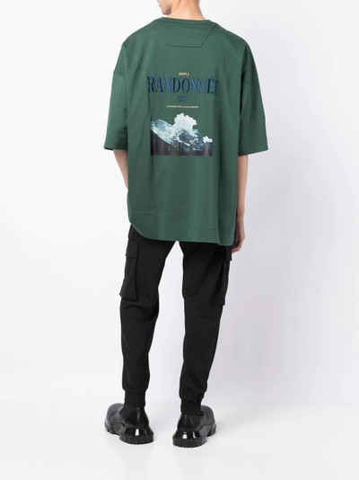 JUUN.J graphic-print cotton T-shirt outlook