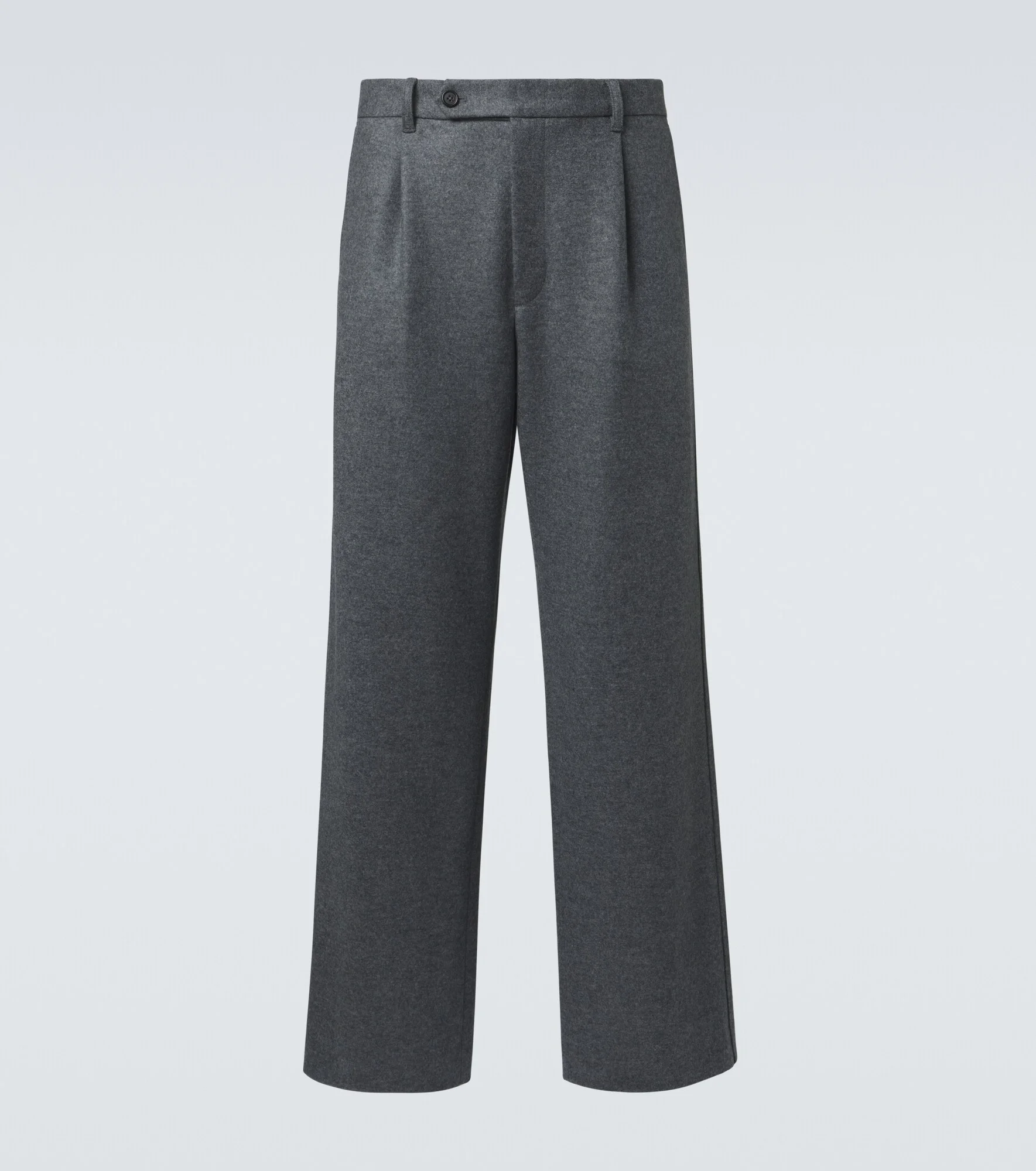 Wool wide-leg pants - 1