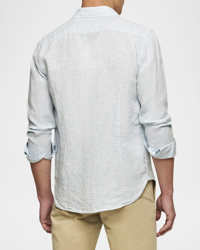 ORLEBAR BROWN Men's Giles Linen Sport Shirt outlook