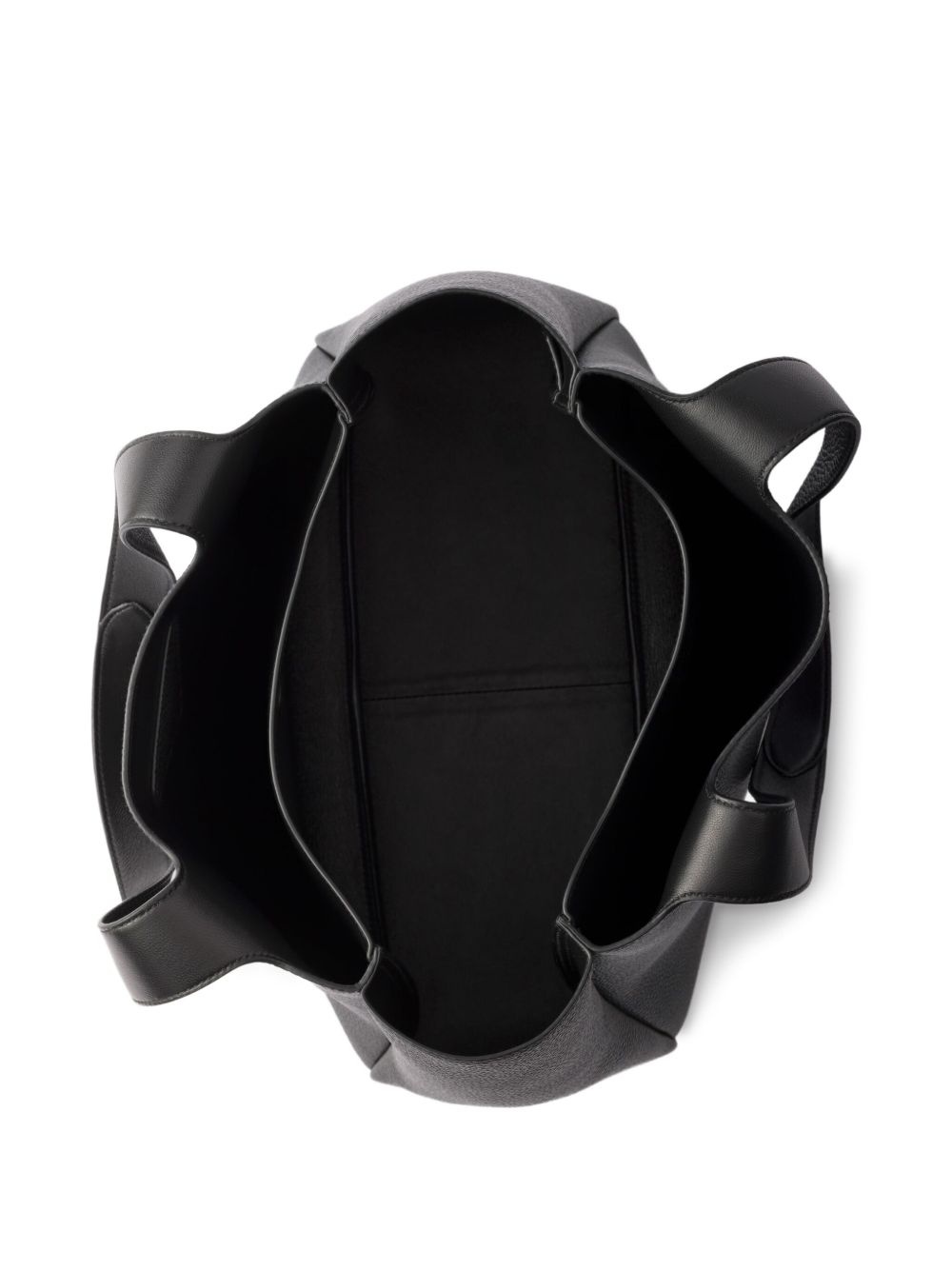 medium leather tote bag - 4