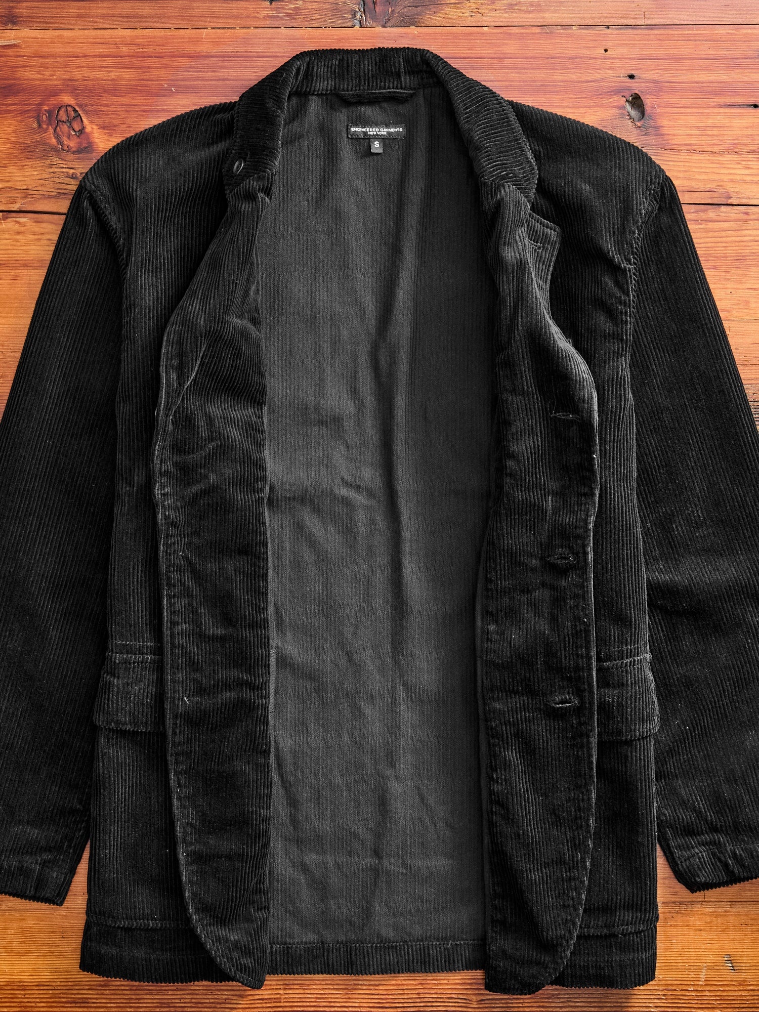 8W Corduroy Loiter Jacket in Black - 7