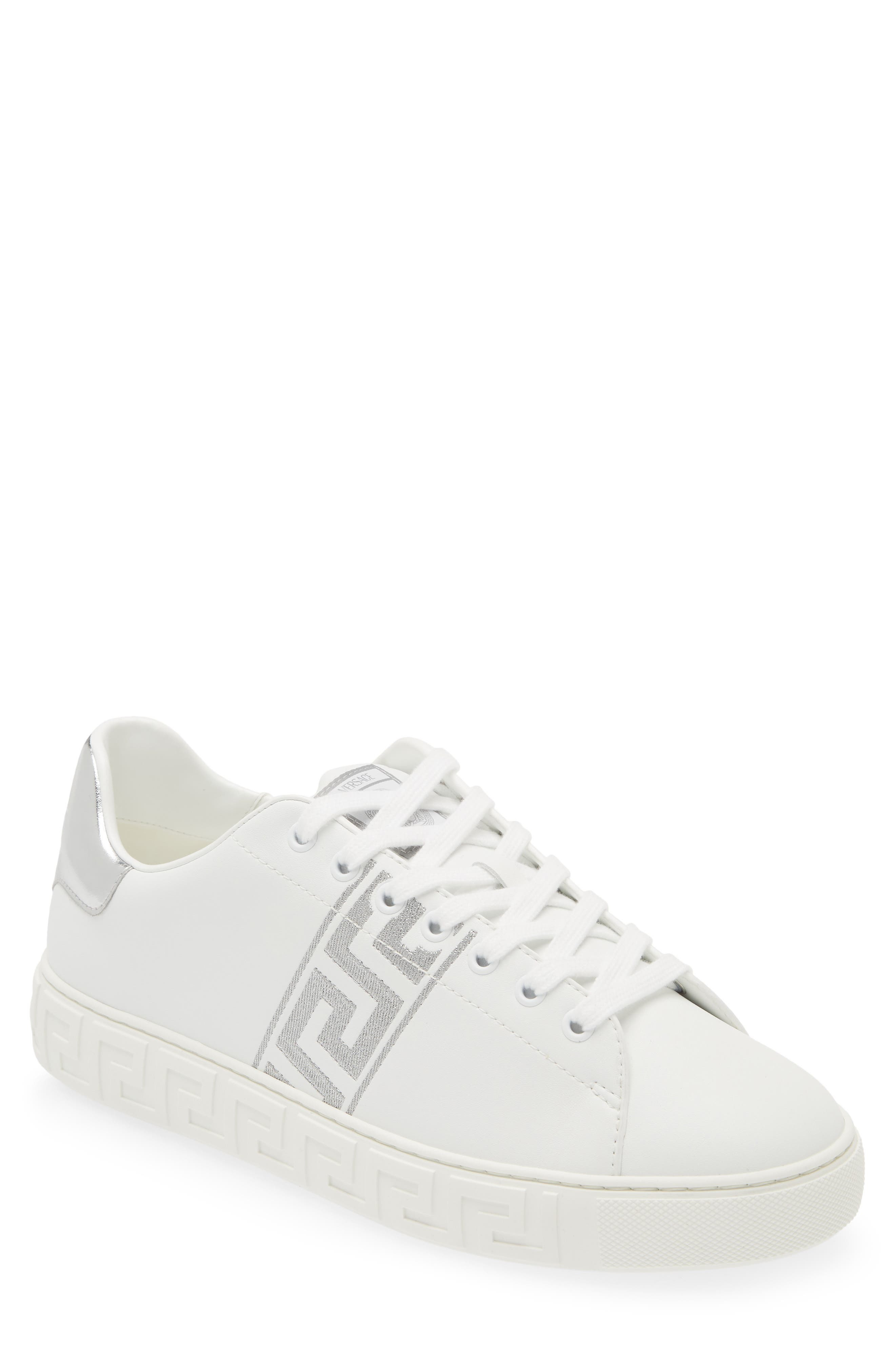 Barocco Greca Jacquard Low Top Sneaker - 1