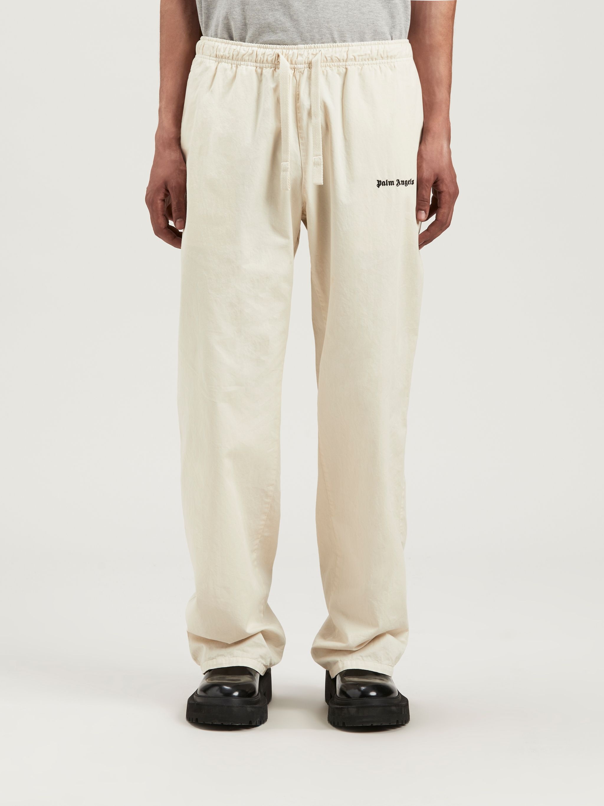 Logo Cotton Travel Pants - 3