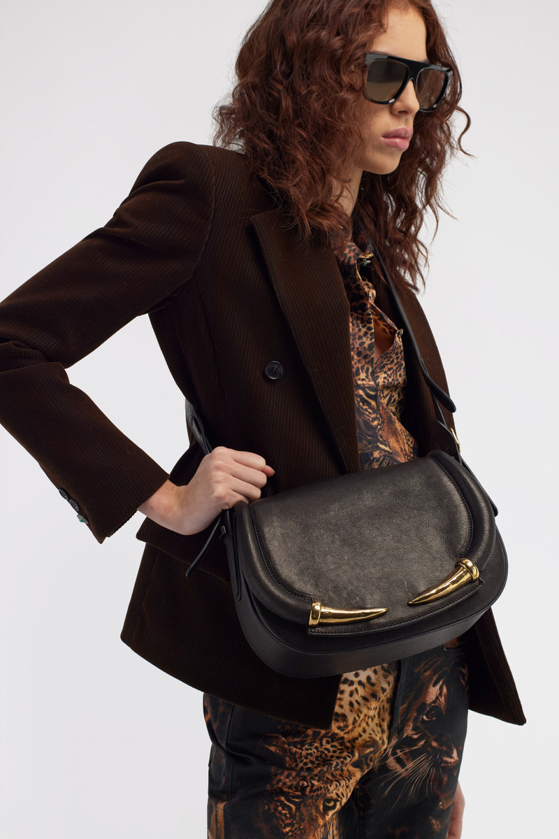 Roberto Cavalli Small Fang Shoulder Bag outlook