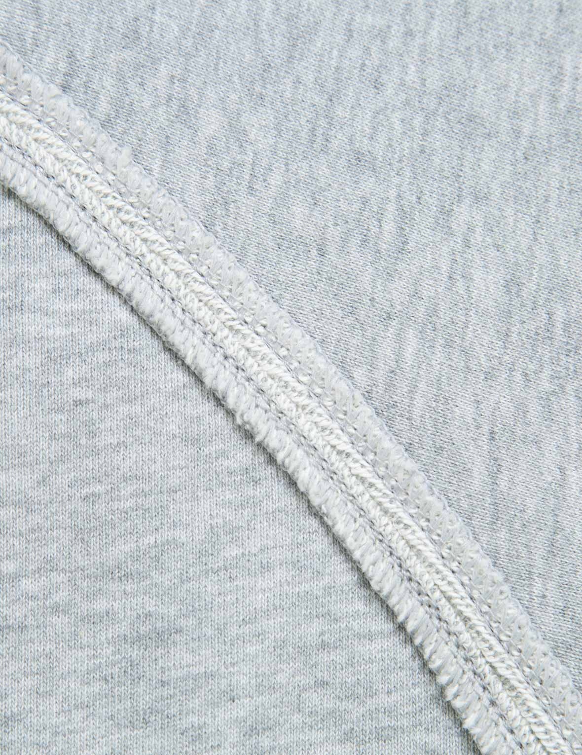 Seagull and Logo Embroidery Cropped Sweatshirt - 12
