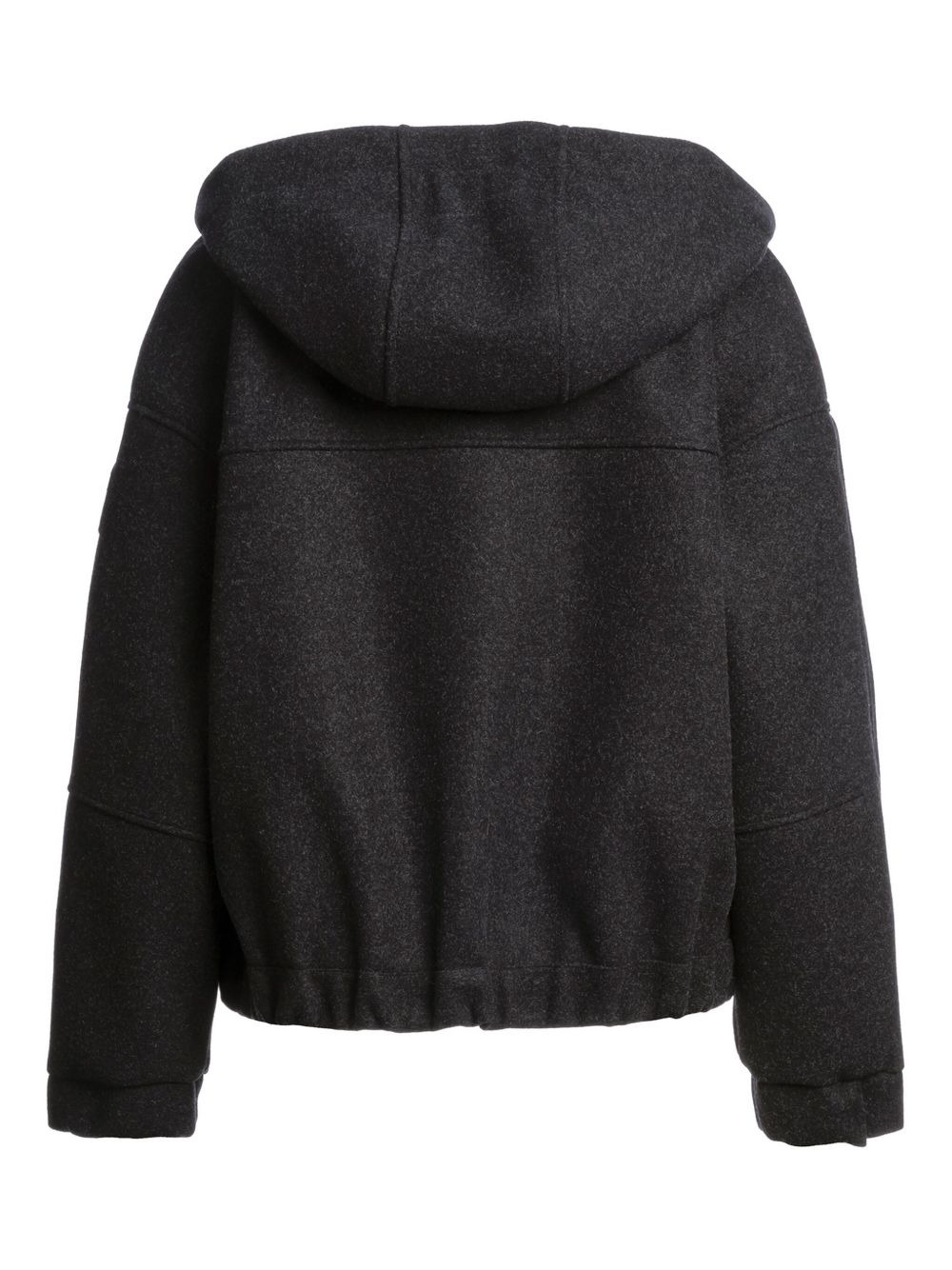 hooded zip-up jacket - 2