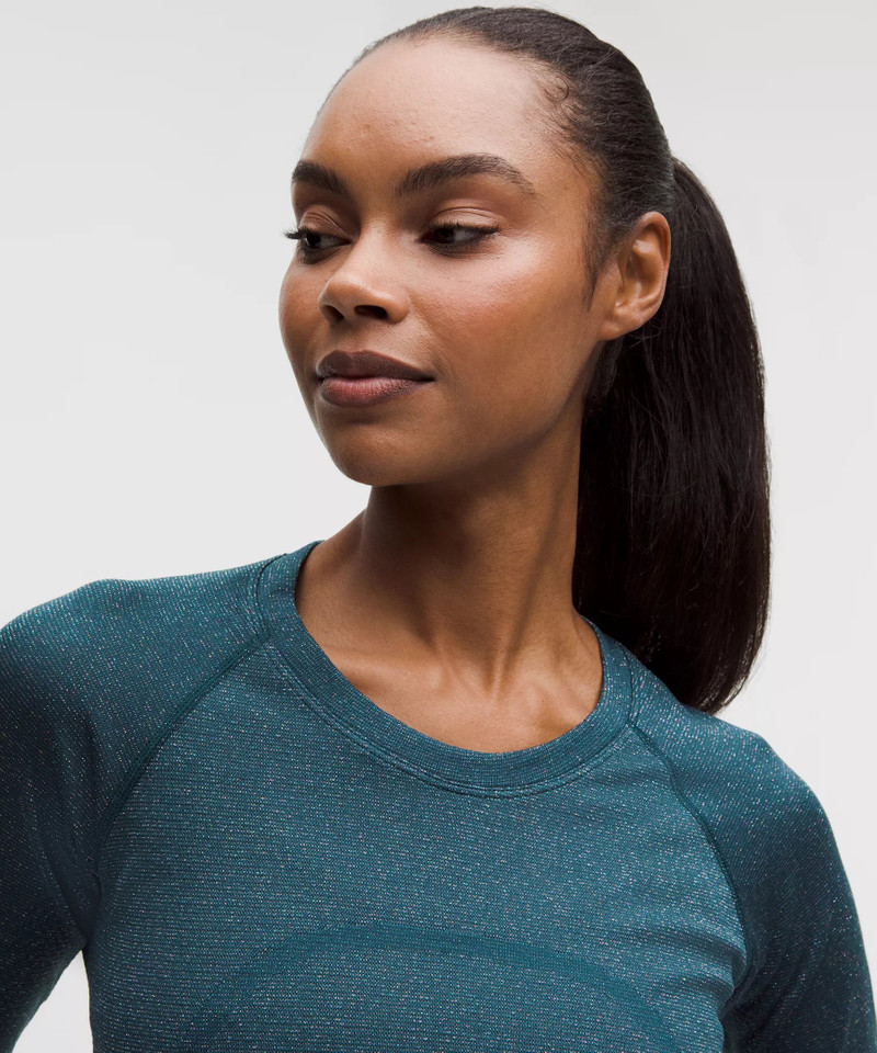 Swiftly Tech Long-Sleeve Shirt 2.0 Waist Length *Sparkle 4