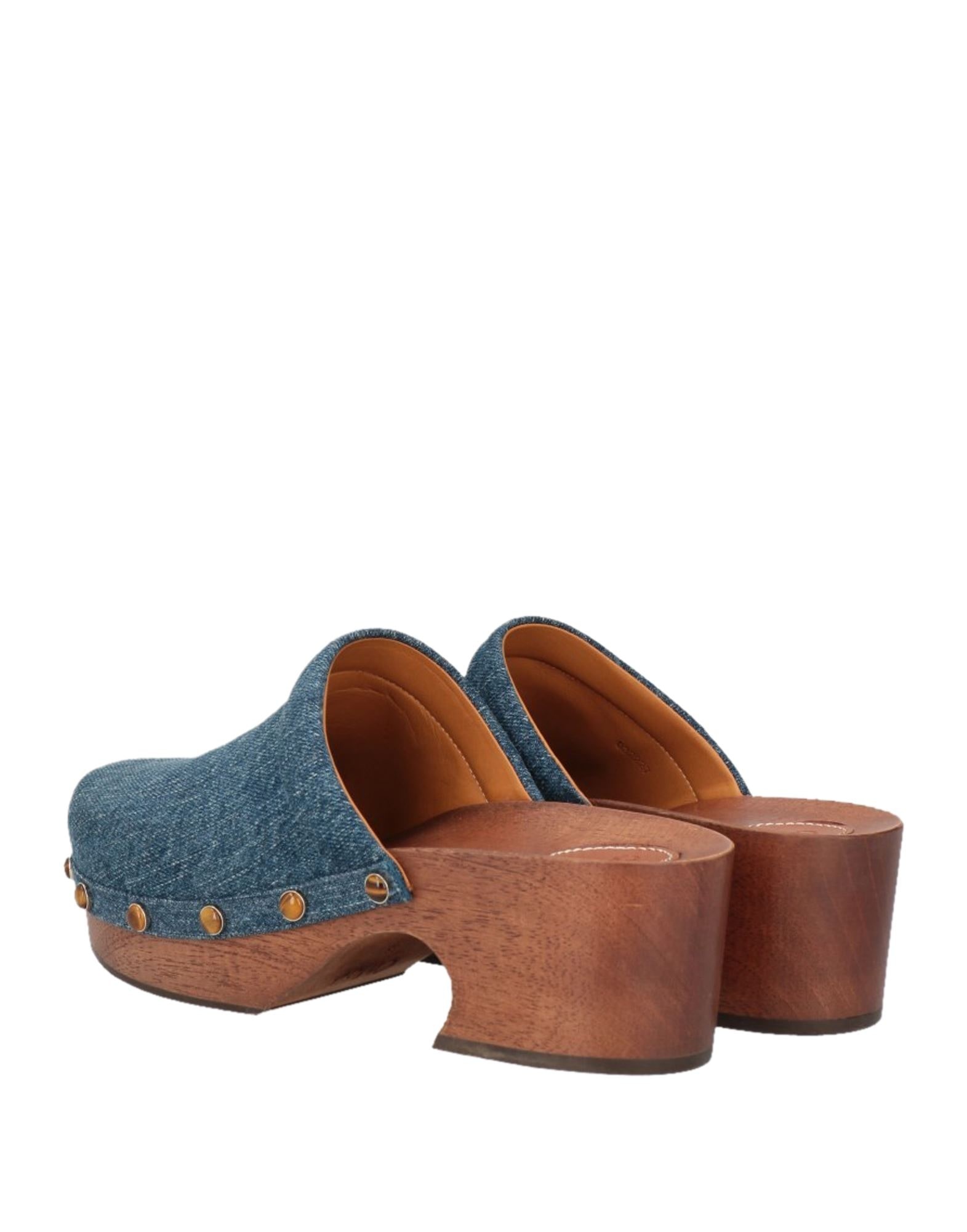 Blue Women's Mules And Clogs - 3