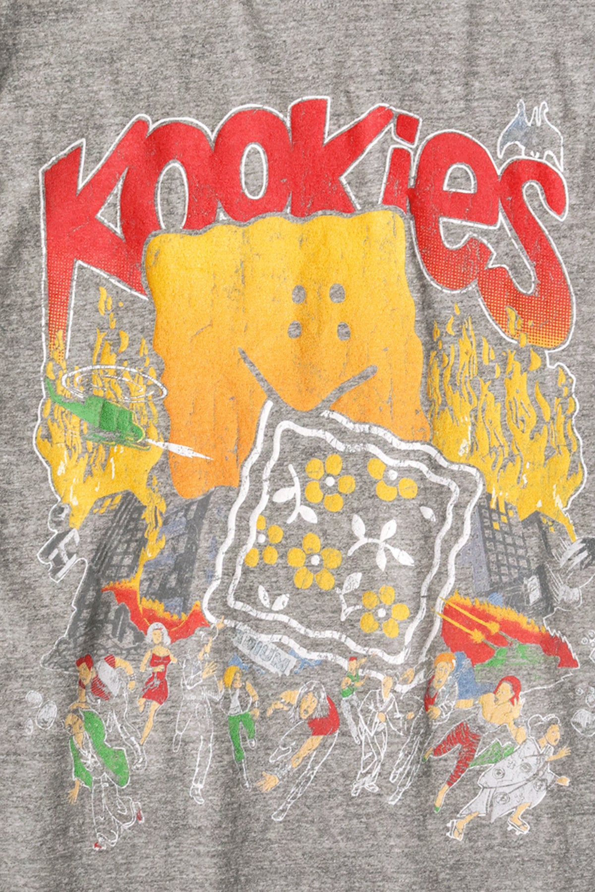 TOP Jersey Crew T (BUSTER PECKISH BOWY) - Grey - 4