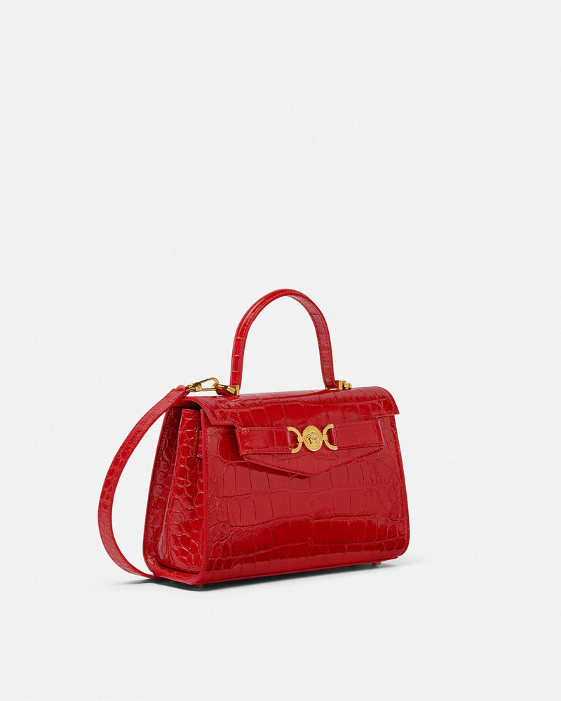 VERSACE Croc-Effect Medusa '95 Handbag outlook