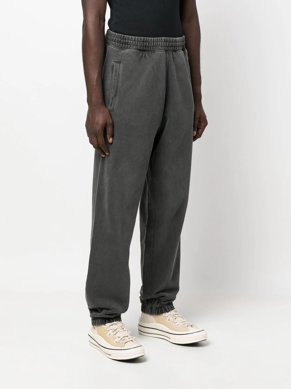 elasticated-waist track pants - 3