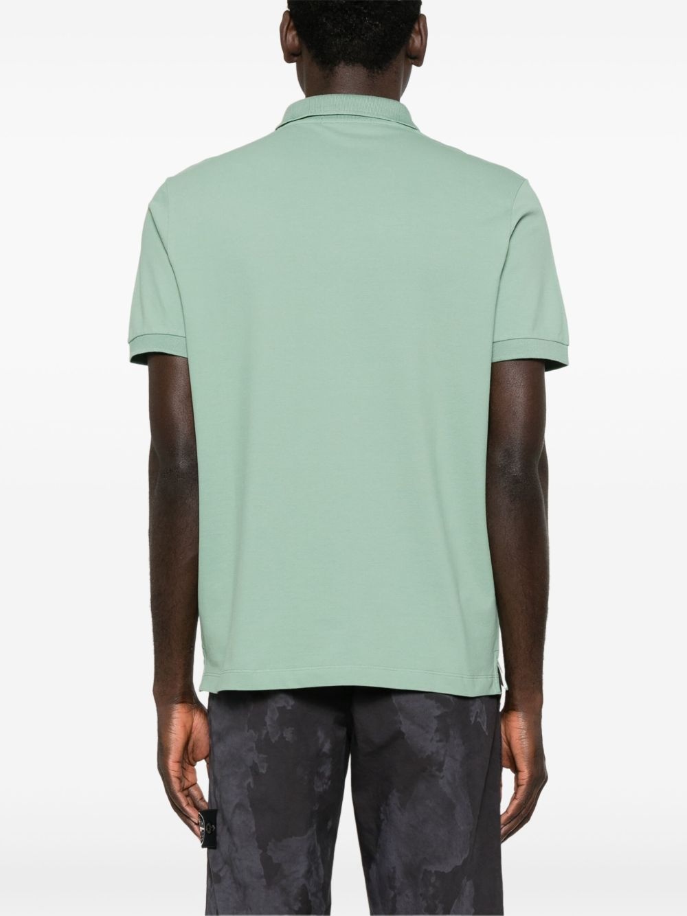 piqué-weave polo shirt - 3